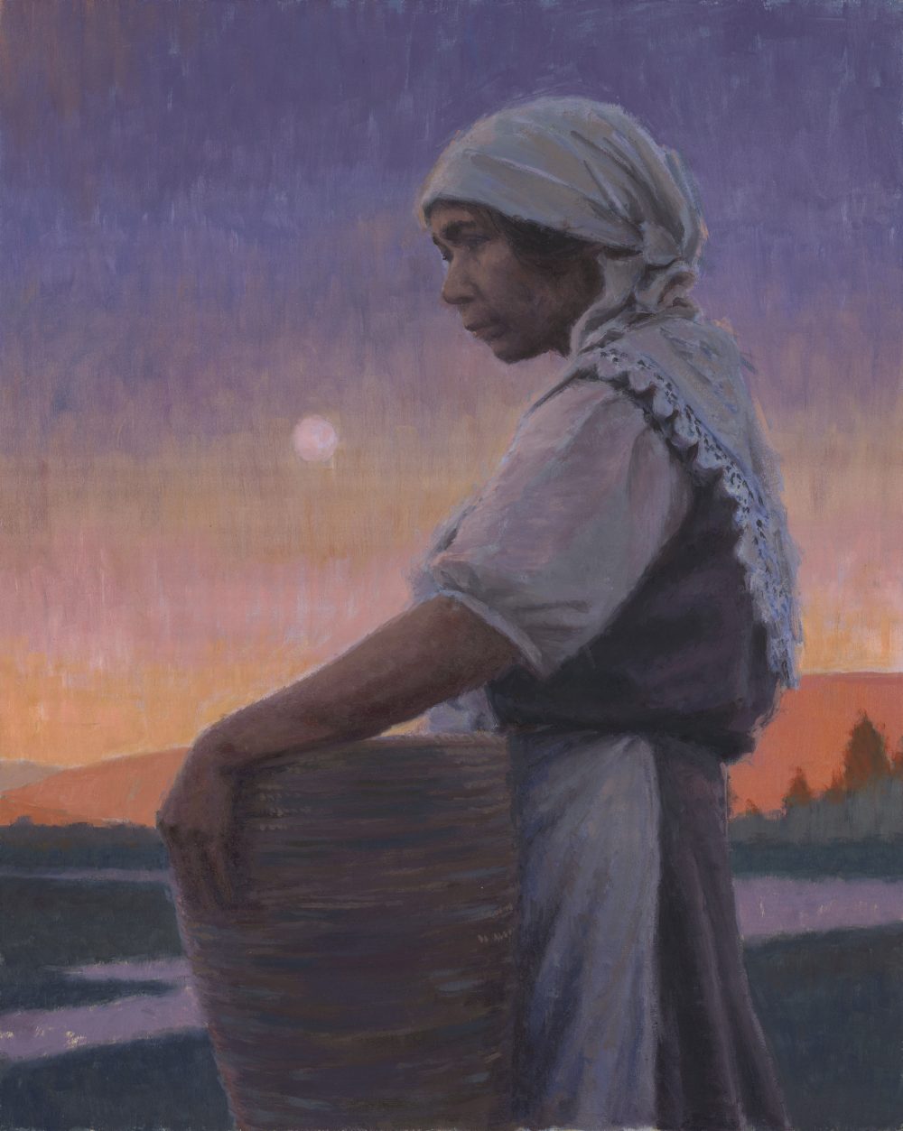 La blanchisseuse, 40x50cm