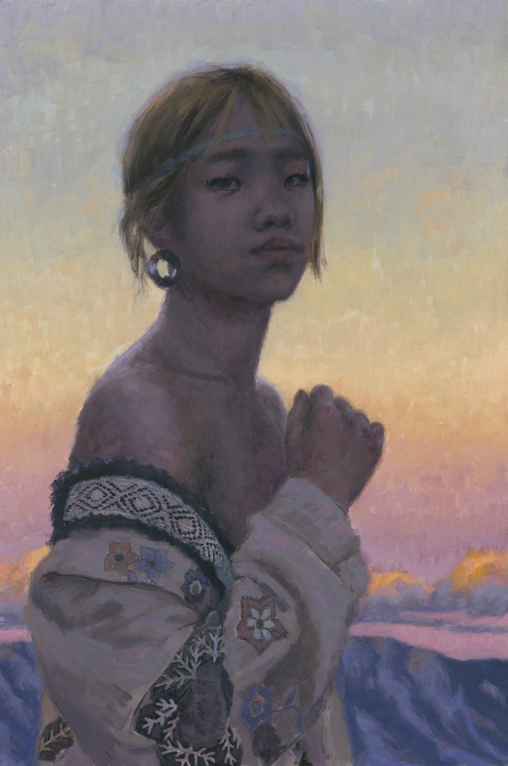 Dernières Lueurs, 40x60cm